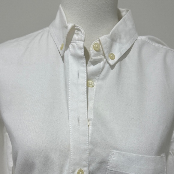 GAP Crisp Collared Shirt Button down Preppy Cleangirl Capsule Luxury Classic M - Picture 5 of 6